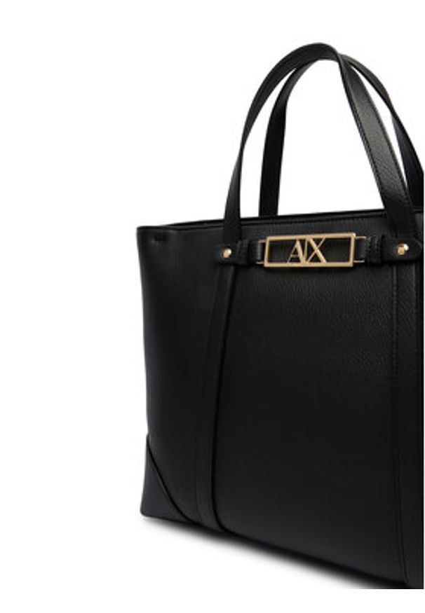 Armani Exchange Torebka XW002609 AF15632 UC010 Czarny. Kolor: czarny. Materiał: skórzane