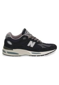 Buty do chodzenia męskie New Balance 991. Zapięcie: sznurówki. Kolor: czarny. Materiał: materiał. Szerokość cholewki: normalna. Sport: turystyka piesza