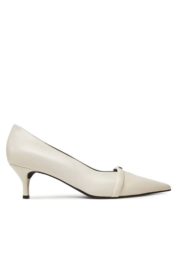 Furla Czółenka Core Decollete T.50 YH42FCD X30000 IT 1704S Biały. Kolor: biały. Materiał: skóra