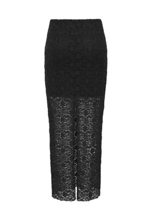 only - ONLY Spódnica ołówkowa Lorenza 15356174 Czarny Regular Fit. Kolor: czarny. Materiał: bawełna