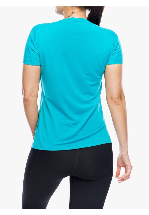 MOUNTAIN EQUIPMENT - Koszulka szybkoschnąca damska Mountain Equipment Headpoint Skyline Tee. Kolor: zielony