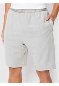 Calvin Klein Underwear Szorty piżamowe 000NM2174E Szary Regular Fit. Kolor: szary. Materiał: bawełna #1
