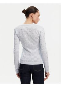 Guess Sweter W5GR07 Z3D60 Niebieski Regular Fit. Kolor: niebieski. Materiał: wiskoza #5