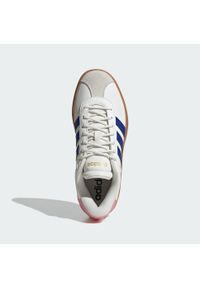 Adidas - Buty VL Court Bold. Kolor: biały, różowy, niebieski, wielokolorowy. Obcas: na platformie