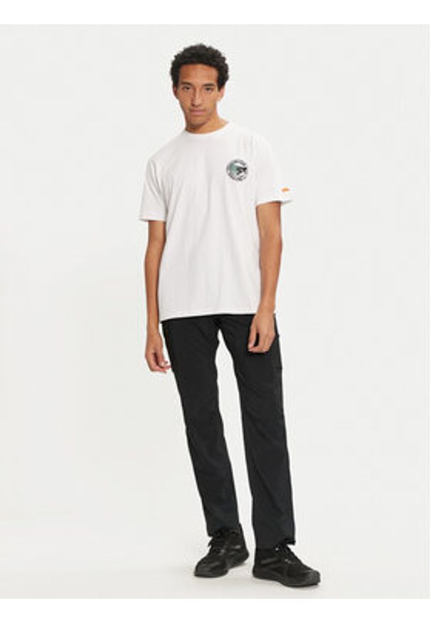 Ellesse T-Shirt Condena SHX20960 Biały Regular Fit. Kolor: biały. Materiał: bawełna