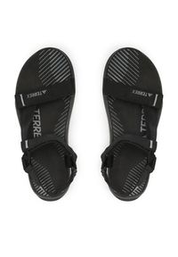 Adidas - adidas Sandały Terrex Hydroterra Light Sandals ID4273 Czarny. Kolor: czarny. Materiał: materiał #3