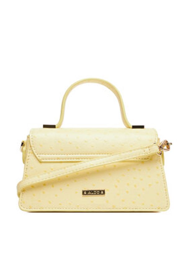 Aldo Torebka Calluna 13989475 Żółty. Kolor: żółty. Materiał: skórzane