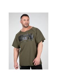 GORILLA WEAR - Classic Top do ćwiczeń - zielony. Kolor: zielony. Sport: fitness #1