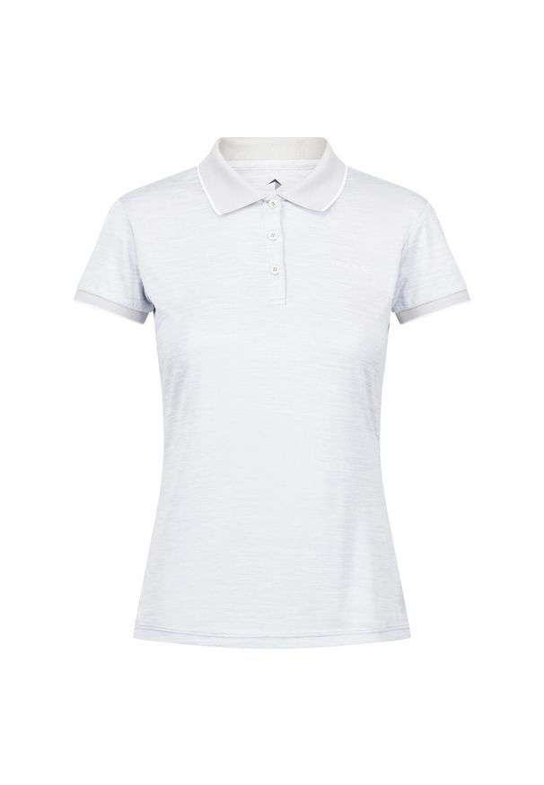 Regatta - Damska Koszulka Polo Remex II. Typ kołnierza: polo. Kolor: szary. Styl: sportowy