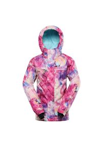ALPINE PRO - Kurtka dziecięca narciarska 10.000 Alpine Pro Kiwero. Kolor: różowy. Sezon: zima. Sport: narciarstwo #1