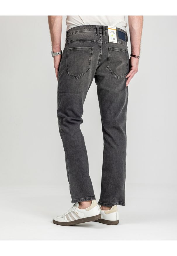 Męskie Spodnie Jeansowe Tom Tailor TTJOSH REGULAR grey denim 1048363 10210