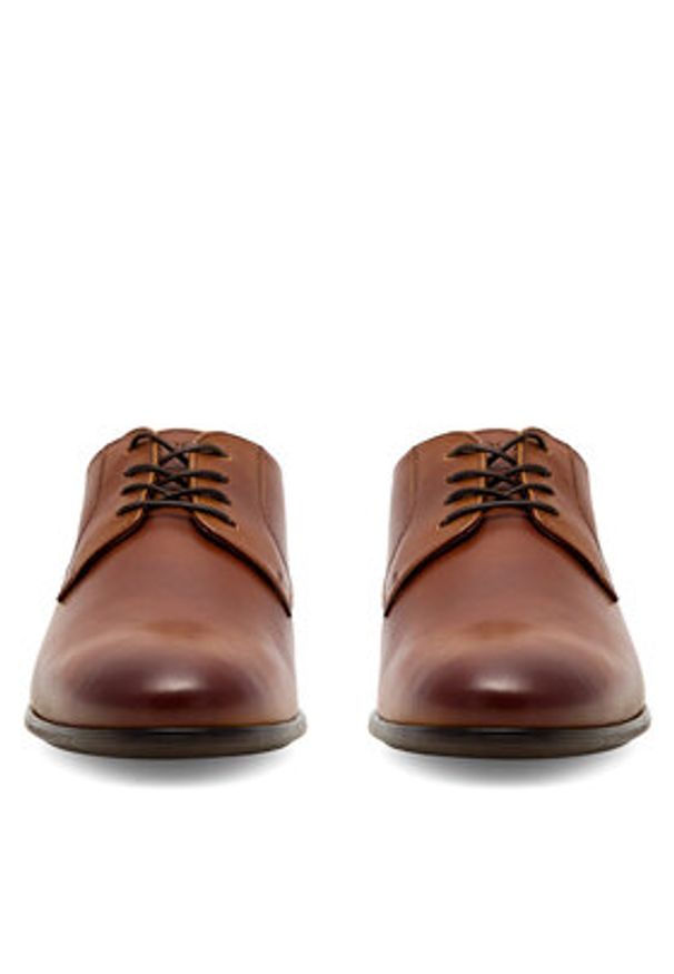 Lasocki Półbuty KONGO-14 MI08 Brązowy. Kolor: brązowy. Materiał: skóra