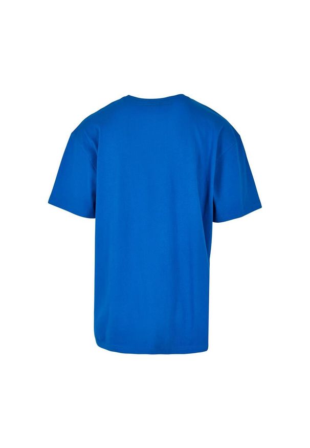 BUILD YOUR BRAND - Ponadwymiarowa Koszulka Dla Dorosłych Unisex Heavyweight. Kolor: niebieski