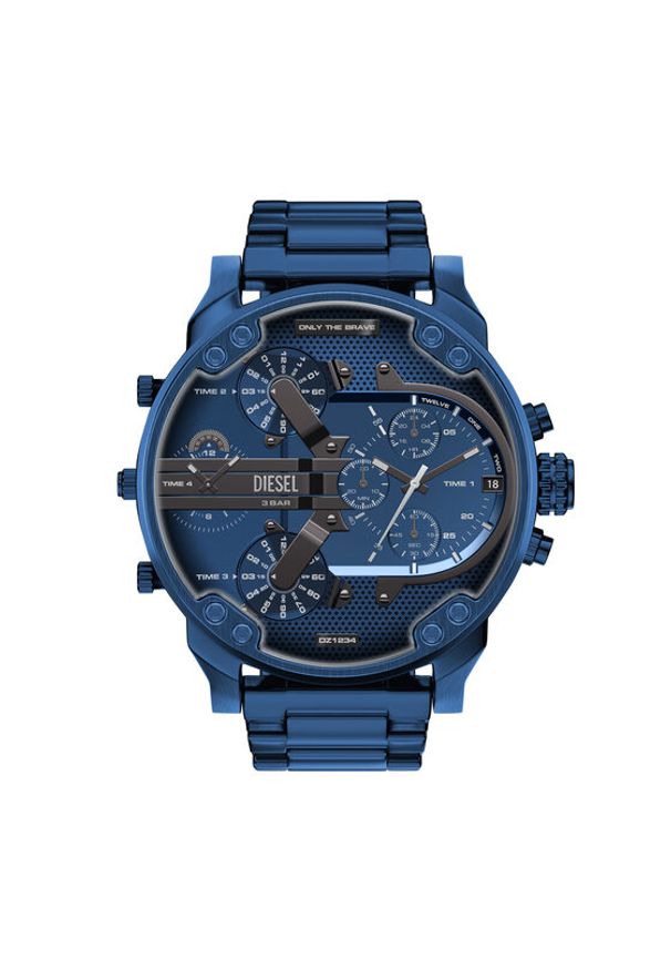 Diesel Zegarek Mr.Daddy 2.0 DZ7496 Granatowy. Kolor: niebieski