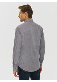 PAKO LORENTE – Bordowa wzorzysta koszula męska P24SF-1X-024-D-S - Pako Lorente. Okazja: na co dzień. Kolor: czerwony. Materiał: jeans, elastan. Styl: casual #6