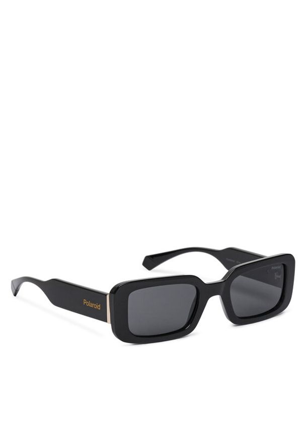 POLAROID - Polaroid Okulary przeciwsłoneczne PLD 6208/S/X Czarny. Kolor: czarny. Materiał: syntetyk