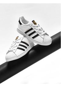 Adidas - adidas Buty Superstar El I FU7717 Biały. Kolor: biały. Materiał: skóra. Model: Adidas Superstar #9