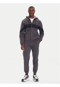 EA7 Emporio Armani Dres 7M000940 AF10377 U8117 Szary Modern Fit. Kolor: szary. Materiał: bawełna
