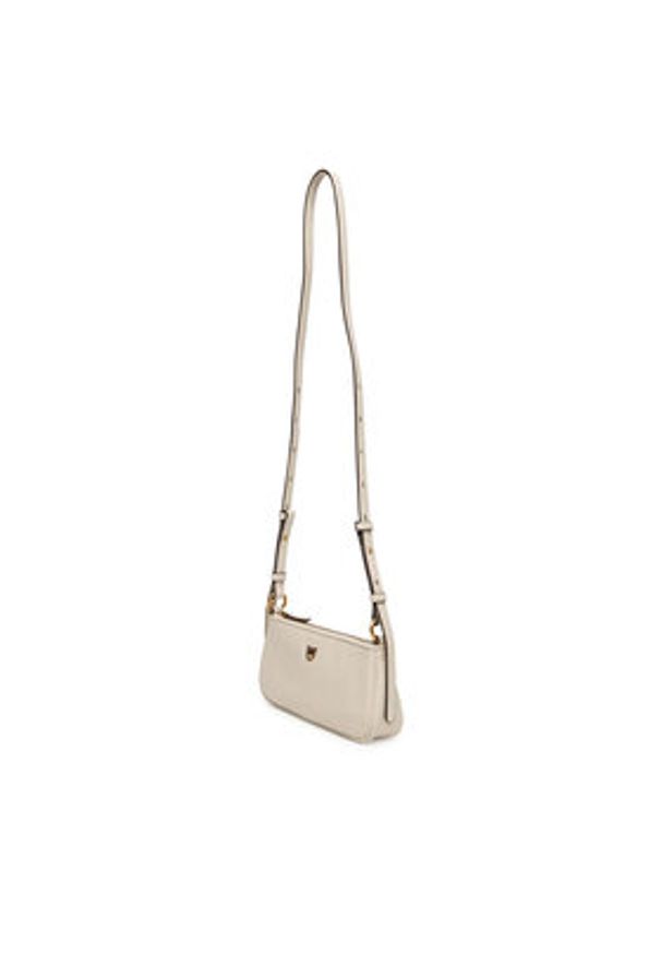 Pinko - PINKO Torebka Half Moon Baguette Mini AI 25-26 PLTT 105069 A0QO Écru. Kolor: kremowy. Materiał: skórzane