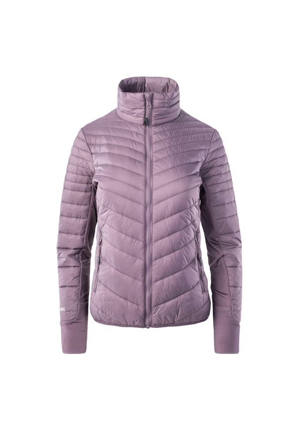 Elbrus - Kurtka Damska Emin II PrimaLoft Padded Jacket. Kolor: fioletowy. Materiał: puch. Technologia: Primaloft. Sport: turystyka piesza