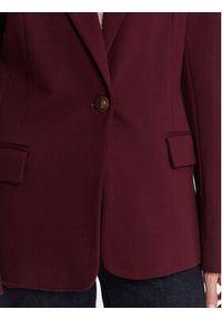 Guess Marynarka W5BN66 KCMU2 Bordowy Regular Fit. Kolor: czerwony. Materiał: wiskoza #3