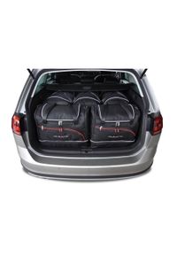 KJUST - Torby Do Bagażnika Vw Golf Alltrack 2015-2020 5Szt Kjust. Kolor: czarny. Styl: sportowy #1