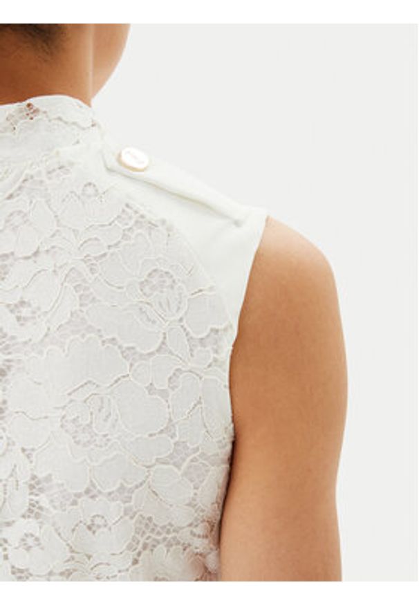 Artigli Sukienka koktajlowa ACAB000749 Biały Regular Fit. Kolor: biały. Materiał: syntetyk. Styl: wizytowy