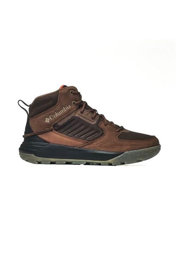 columbia - Buty trekkingowe męskie Columbia Portlander. Zapięcie: sznurówki. Kolor: wielokolorowy. Materiał: guma, tkanina, skóra, materiał, syntetyk. Szerokość cholewki: normalna. Sport: turystyka piesza