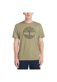 Timberland - T-Shirt Kennebec River Tree Logo Rozmiar XXL Zielony - TB0A2C2RAP6. Kolor: zielony. Materiał: bawełna