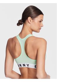 DKNY Biustonosz top DK4519 Zielony. Kolor: zielony. Materiał: bawełna #2