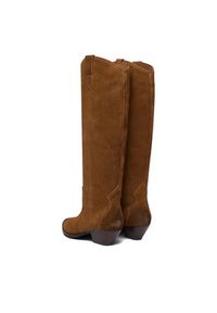 Badura Kowbojki EO-V365-206 Brązowy. Kolor: brązowy. Materiał: skóra, zamsz #4