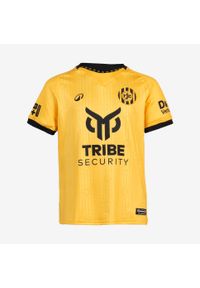 KIPSTA - Koszulka piłkarska dla dzieci Kipsta oficjalna Roda JC Kerkrade domowa. Materiał: poliester, elastan, tkanina, prążkowany, materiał. Sport: piłka nożna #2