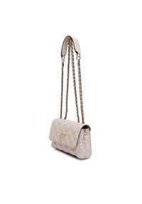 Guess Torebka Giully II Mini HWQG96 73740 Beżowy. Kolor: beżowy. Materiał: skórzane #3