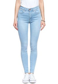 Wrangler - WRANGLER HIGH RISE SKINNY SOFT TIDE W27HUS28A 112128133. Stan: podwyższony #3