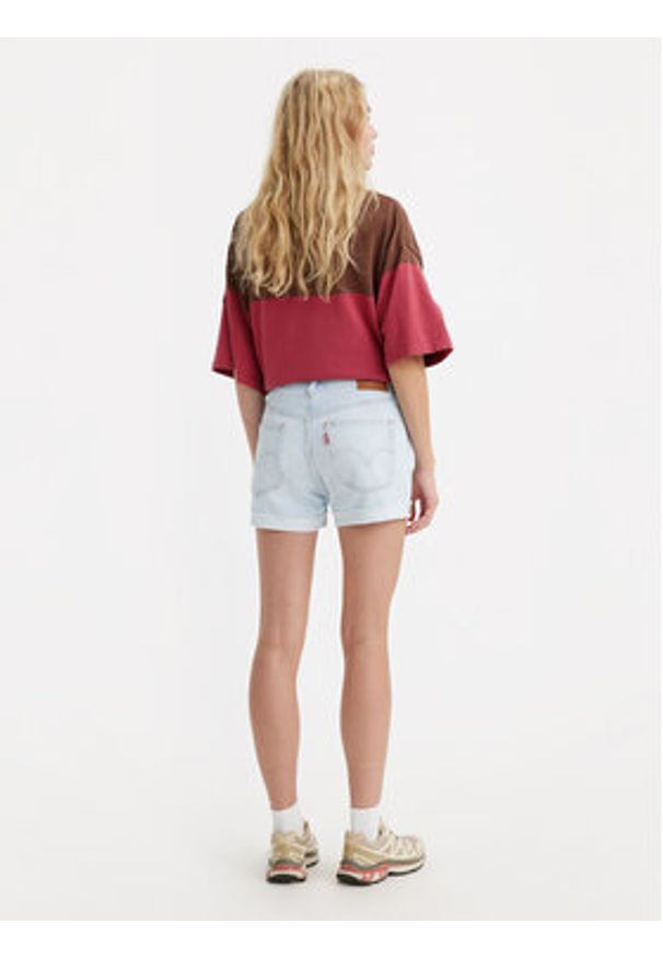 Levi's® Szorty jeansowe 501® 563270313 Niebieski Regular Fit. Kolor: niebieski. Materiał: bawełna