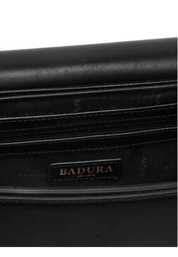 Badura Torebka wen-1-01 Czarny. Kolor: czarny. Materiał: skórzane