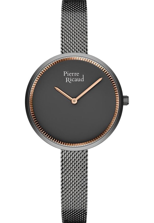 Zegarek Pierre Ricaud Zegarek damski Pierre Ricaud P23017.S107Q szary. Kolor: szary