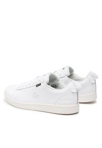 Lacoste Sneakersy Cornaby Evo Gtx 07221 Sma GORE-TEX 7-43SMA002065T Biały. Kolor: biały. Materiał: skóra. Technologia: Gore-Tex #4