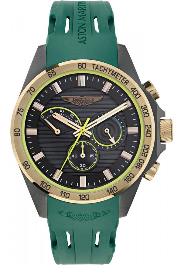 Zegarek męski Aston Martin MTRH1F501 zielony. Kolor: zielony