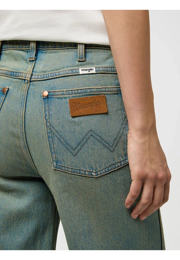 Wrangler - DAMSKIE SPODNIE WRANGLER LOOSE STRAIGHT SILVER LAKE 112371183