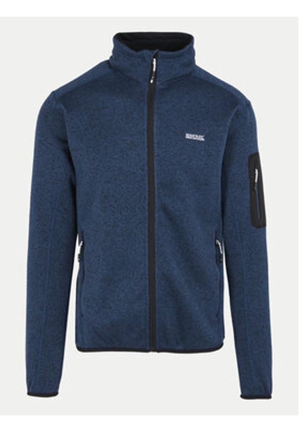 Regatta Polar Newhill RMA554 Niebieski Regular Fit. Kolor: niebieski. Materiał: syntetyk