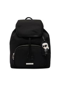 Karl Lagerfeld - KARL LAGERFELD Plecak B3W30127 Czarny. Kolor: czarny. Materiał: materiał #1