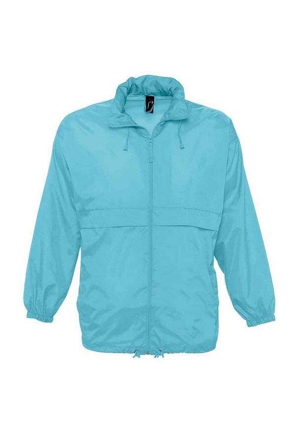 SOL'S - Wiatrówka Unisex Surf Dla Dorosłych. Kolor: szary, fioletowy, niebieski, wielokolorowy. Sport: turystyka piesza