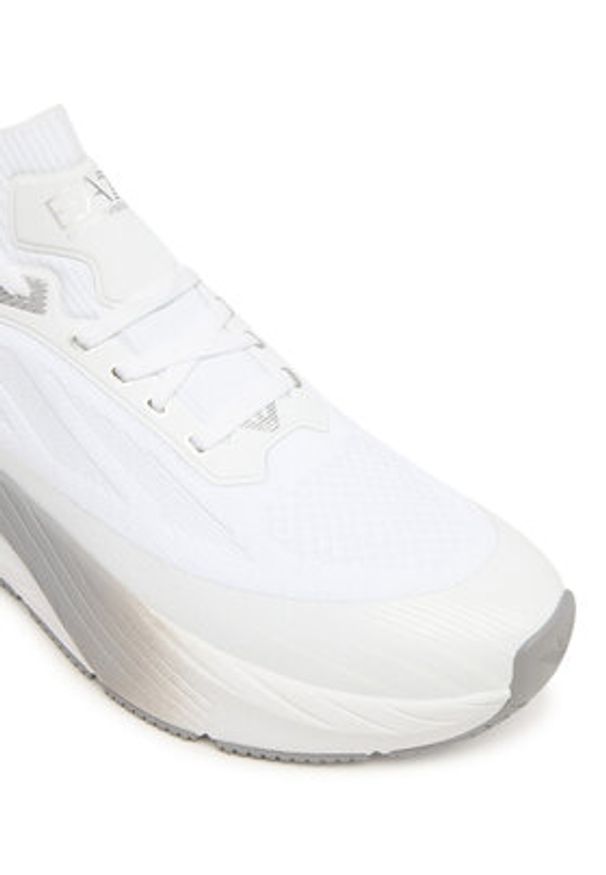 EA7 Emporio Armani Sneakersy 7X000343 AF18639 MZ024 Biały. Kolor: biały. Materiał: materiał