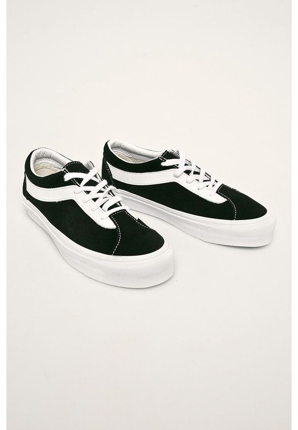 Vans - Tenisówki skórzane UA Bold NI. Nosek buta: okrągły. Kolor: czarny. Materiał: skóra