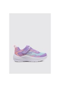 skechers - Kapcie SKECHERS MICROSPEC ADVANCE OASIS POINT Fioletowy. Okazja: na co dzień. Kolor: fioletowy. Materiał: materiał