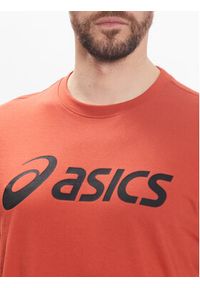 Asics T-Shirt Big Logo 2031A978 Pomarańczowy Regular Fit. Kolor: pomarańczowy. Materiał: syntetyk, bawełna #3