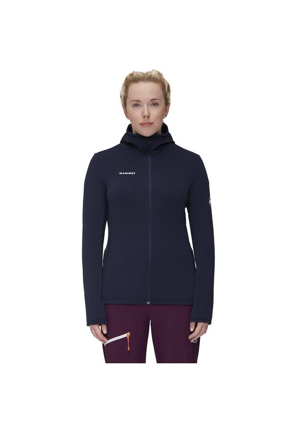 Bluza damska Mammut Aconcagua Light ML Hooded Jacket. Kolor: niebieski