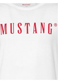 Mustang T-Shirt Austin 1014695 Biały Regular Fit. Kolor: biały. Materiał: bawełna #2