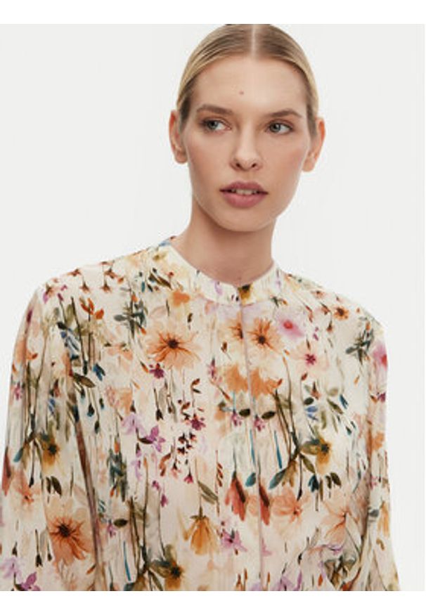 Luisa Spagnoli Koszula Baronessa 541745 Beżowy Regular Fit. Kolor: beżowy. Materiał: jedwab